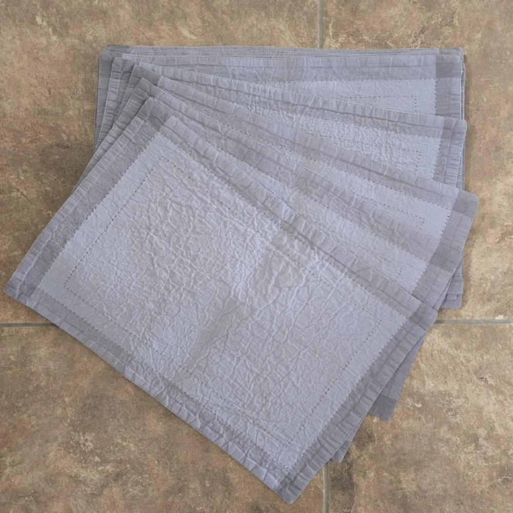 Grey | PIER 1 | Detailed Placemat 12 Bundle